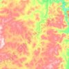 Mappa topografica Нотай, altitudine, rilievo