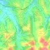Mappa topografica Parque Cemucam, altitudine, rilievo