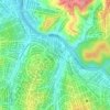 Mappa topografica Praça Estado de Pernanbuco, altitudine, rilievo
