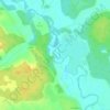 Mappa topografica Неман, altitudine, rilievo