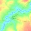 Mappa topografica Rua José da Cruz, altitudine, rilievo