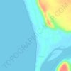 Mappa topografica Tarkarli beach, altitudine, rilievo