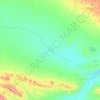 Mappa topografica 北麓河, altitudine, rilievo