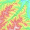 Mappa topografica Малый Яломан, altitudine, rilievo
