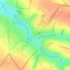 Mappa topografica Kostjantynivka, altitudine, rilievo