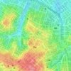 Mappa topografica Parque Buenos Aires, altitudine, rilievo