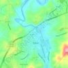 Mappa topografica Chestnut Creek, altitudine, rilievo
