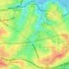 Mappa topografica Douglas Grant Park, altitudine, rilievo
