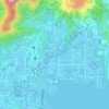 Mappa topografica 鳳園遊樂場, altitudine, rilievo