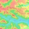 Mappa topografica Estação Ecológica Caetés, altitudine, rilievo