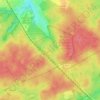Mappa topografica Réserve forestière du Grippensdelle A - Bosreservaat Grippensdelle A, altitudine, rilievo