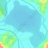 Mappa topografica Lago di Chiusi, altitudine, rilievo