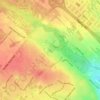 Mappa topografica Pinery Park, altitudine, rilievo