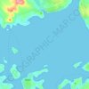 Mappa topografica Scapa Flow, altitudine, rilievo