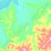 Mappa topografica Адникан, altitudine, rilievo