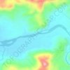 Mappa topografica Hilabangan River, altitudine, rilievo