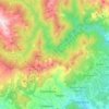 Mappa topografica Oasi Zegna, altitudine, rilievo
