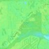 Mappa topografica Samsula-Spruce Creek, altitudine, rilievo