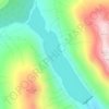 Mappa topografica Loch Sloy, altitudine, rilievo