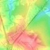Mappa topografica Bosque da UNESP, altitudine, rilievo
