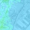 Mappa topografica Vosse- en Weerlanerpolder, altitudine, rilievo