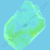 Mappa topografica Simisa Island, altitudine, rilievo