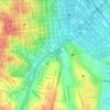 Mappa topografica Praça Altemar Dutra, altitudine, rilievo