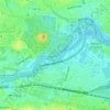 Mappa topografica Charles River, altitudine, rilievo