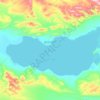 Mappa topografica 勒斜武担湖, altitudine, rilievo