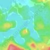Mappa topografica Ruth Lake, altitudine, rilievo