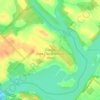 Mappa topografica Guelph Lake Conservation Area, altitudine, rilievo