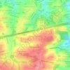 Mappa topografica Parque Campolim, altitudine, rilievo