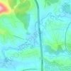 Mappa topografica Rio Juqueri, altitudine, rilievo
