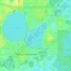 Mappa topografica Lake Bess, altitudine, rilievo