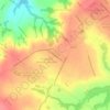 Mappa topografica Convívio Nosso Recanto, altitudine, rilievo