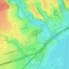 Mappa topografica South Humber Park, altitudine, rilievo