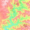Mappa topografica Rio Lava-Tudo, altitudine, rilievo