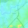 Mappa topografica Bhiwandi, altitudine, rilievo