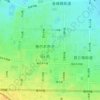 Mappa topografica 中心广场公园（北）, altitudine, rilievo