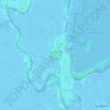 Mappa topografica Nederhorst, altitudine, rilievo