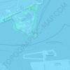 Mappa topografica Vuurtoreneiland, altitudine, rilievo
