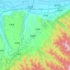 Mappa topografica 赤水河, altitudine, rilievo