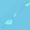 Mappa topografica Talungan Island, altitudine, rilievo