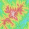 Mappa topografica 黄山, altitudine, rilievo