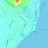Mappa topografica Praça da Luz, altitudine, rilievo