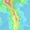 Mappa topografica 龍脊, altitudine, rilievo
