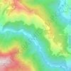 Mappa topografica Ippodromo, altitudine, rilievo