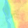 Mappa topografica Cranberry Flats Conservation Area, altitudine, rilievo