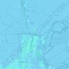Mappa topografica Tapsloot, altitudine, rilievo