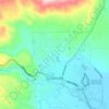 Mappa topografica Susanville, altitudine, rilievo